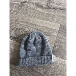 BULA GRAY MERINO WOOL STRETCH CUFFED BEANIE HAT MEN'S WOMEN'S ONE SIZE OS